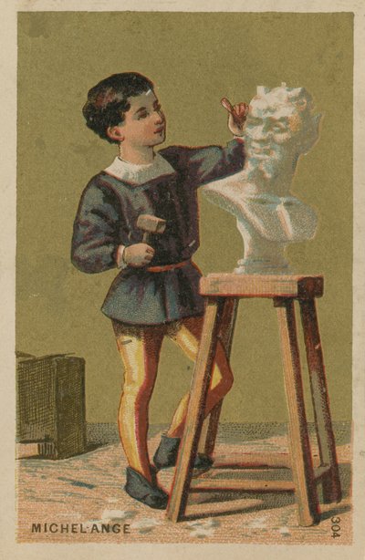 Michelangelo, italiensk kunstner af French School