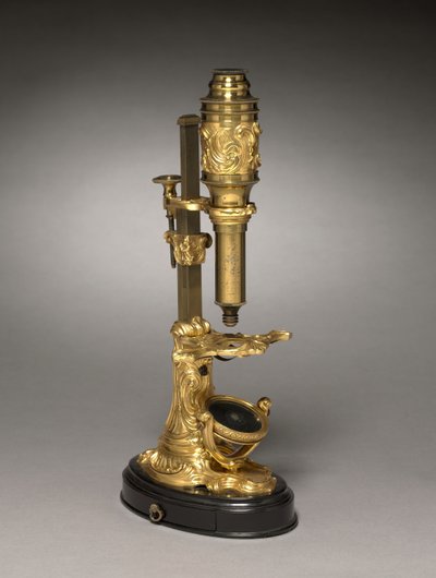 Mikroskop, ca. 1745-1765 af French School