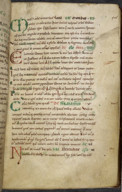 Diverse værker om computus og astronomi, Royal MS 13 A XI af French School