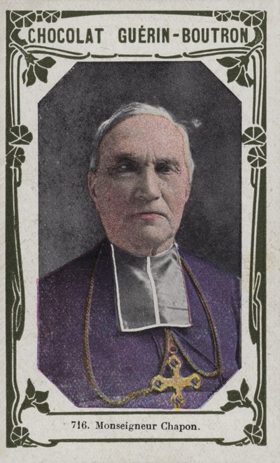 Monsignor Chapon (farvet foto) af French School