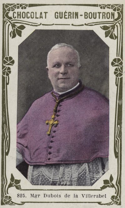 Monsignor Dubois de la Villerabel (farvet foto) af French School