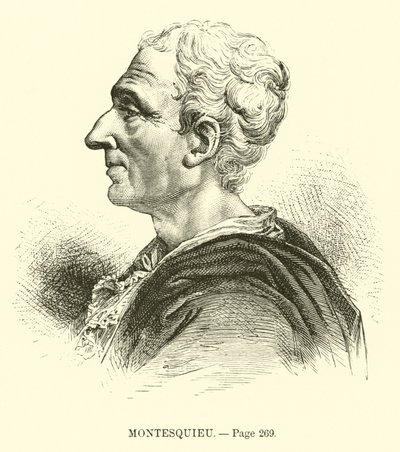Montesquieu af French School
