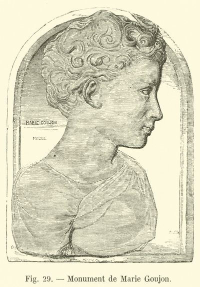 Marie Goujons monument af French School
