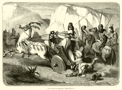 Mort de Antiochus Epiphanes (gravering) af French School