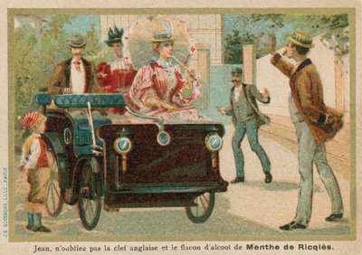 Motorscene af French School