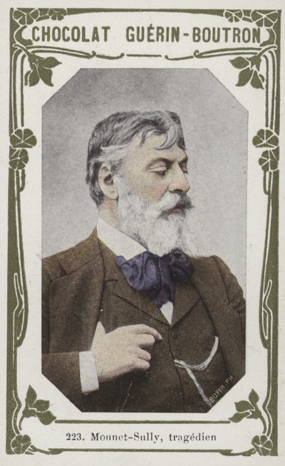 Mounet-Sully, tragedien (farvet foto) af French School