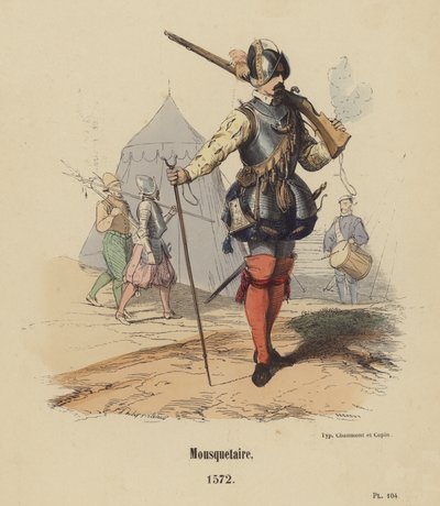 Musketer af French School