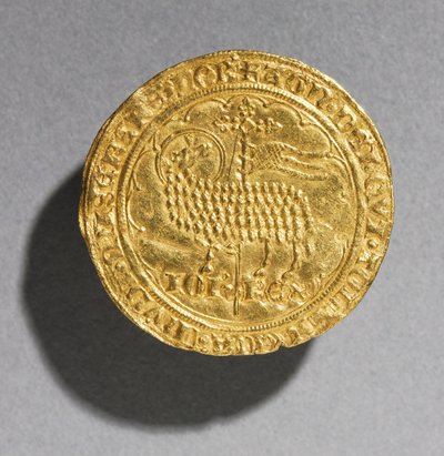 Mouton d"Or af kong Jean le Bon af Frankrig af French School