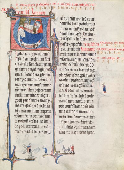 Ms.838 fol.55 Historikerede initialer 