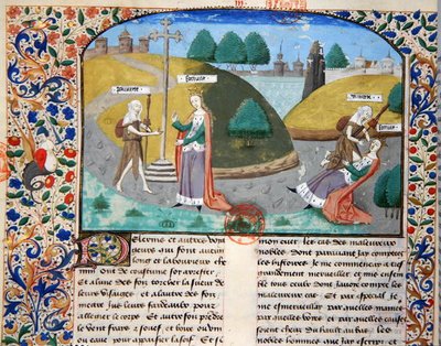Ms 3878 Poverty and Fortune, illustration fra 
