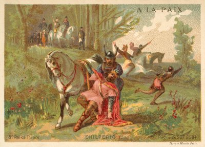 Murder of Chilperic I, Frankish king of Neustria, 584dani af French School