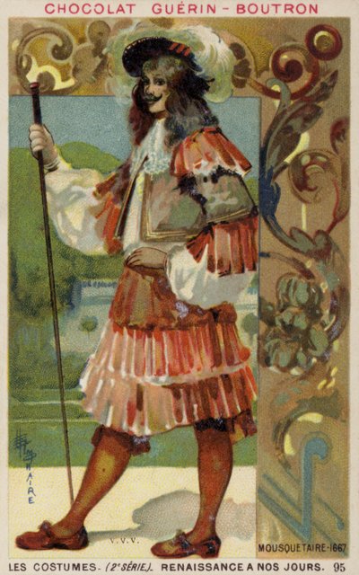 Musketer, 17. århundrede af French School