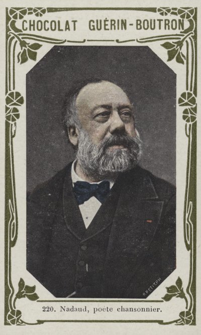 Nadaud, poete chansonnier (farvet foto) af French School