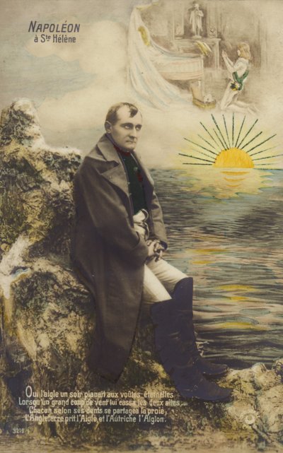Napoleon Bonaparte (farvelitografi) af French School