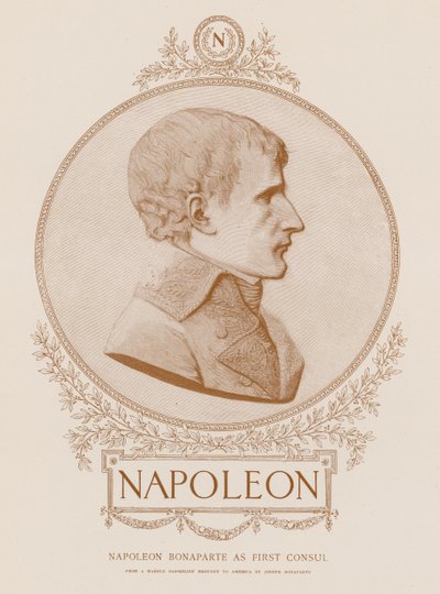 Napoleon Bonaparte som førstekonsul af French School