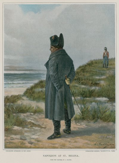 Napoleon i St. Helena af French School