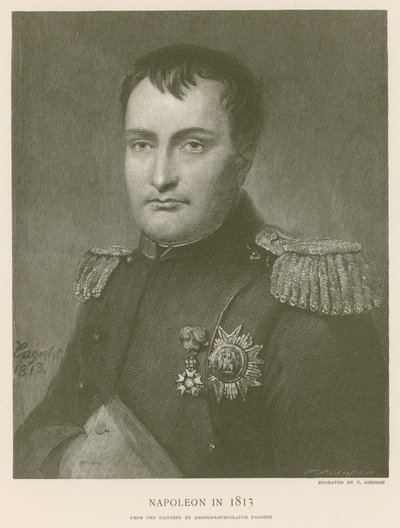 Napoleon i 1813 af French School