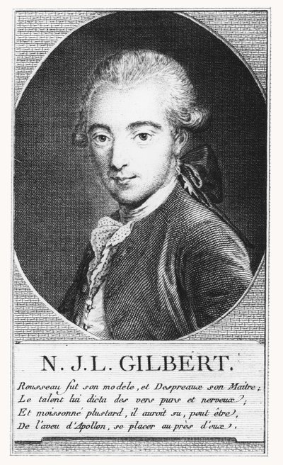 Nicolas J. Gilbert (gravering) af French School
