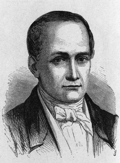 Nicéphore Niepce (1765-1833), fransk opfinder, fotografisk pioner - i "Album de la Science; berømte videnskabsmænd; Store opdagelser””” 1896. af French School