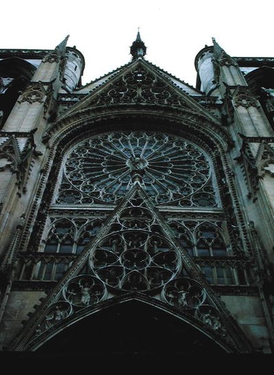 Nordrosevindue, c.1280 af French School