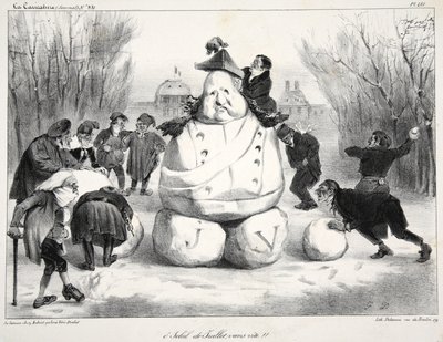 O julisol, kom live!!, pub. 1835 (gravering) af French School