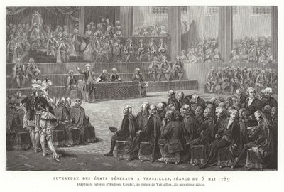 Åbning af generalstænderne, Versailles, 5. maj 1789 af French School