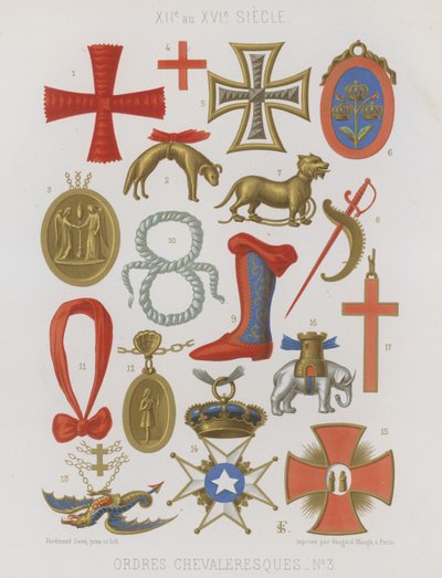 Ridderordener af French School