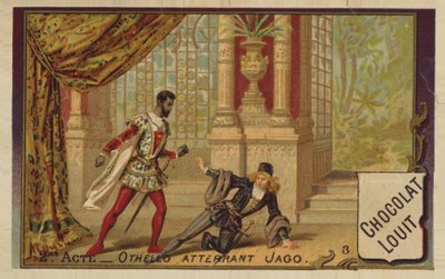 Othello og Iago af French School