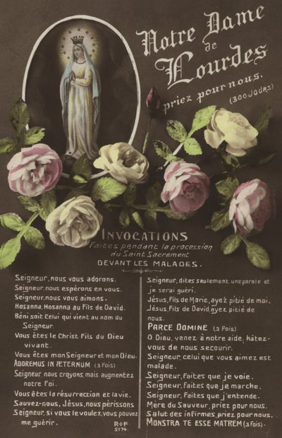 Vor Frue af Lourdes af French School