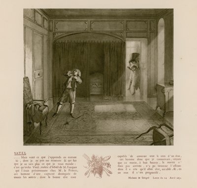 Seite aus dem Panhard & Levassor Katalog (Farblithografie) von French School