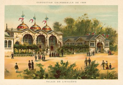 Hygiejnepaladset, Verdensudstilling 1889, Paris af French School