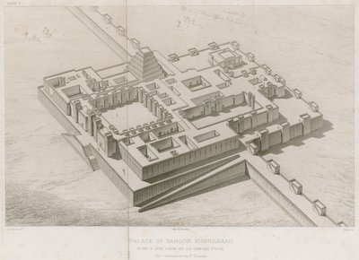 Sargon Khorsabads palads af French School