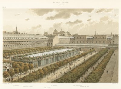 Kongeslottet, 1794 af French School