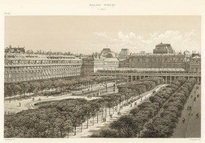 Kongeslottet, 1880 af French School