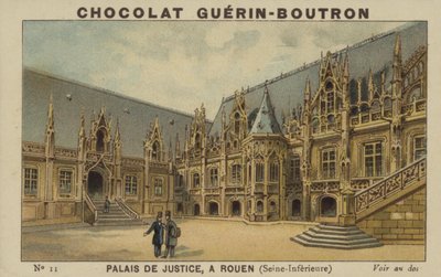 Palace of Justice, i Rouen, Seine-Inferior af French School