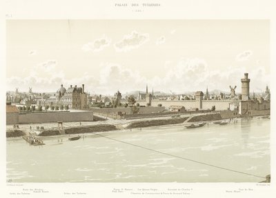 Tuileries Palace, 1585 af French School