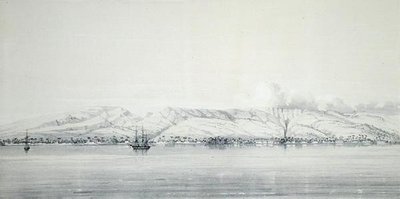Panorama af Papeti-bugten, fra 