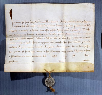 Pavelig tyr af pave Innocens IV (d.1254) mod albigenserne af French School