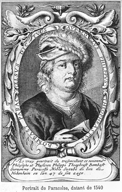 Paracelse (1493-1541) 1540 af French School