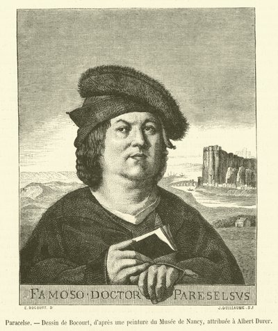 Paracelsus (gravering) af French School