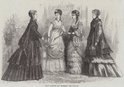 Paris Fashions til december af French School