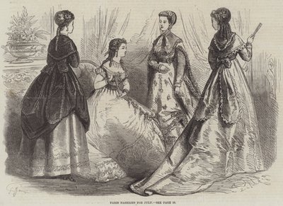 Paris Fashions i juli af French School