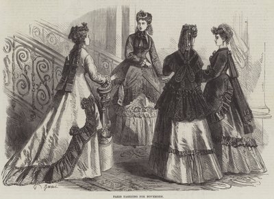 Paris Fashions til november af French School