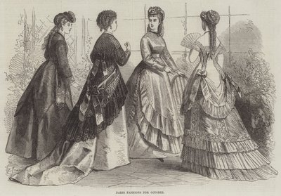 Paris Fashions til oktober af French School