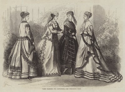Paris Fashions til september af French School