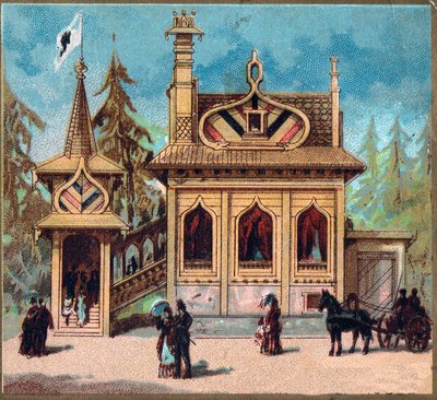 Paris. Verdensudstilling fra 1889: Russisk residens. af French School