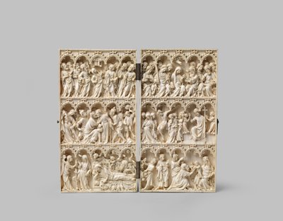 Passionsdiptykon, 1300-tallet af French School