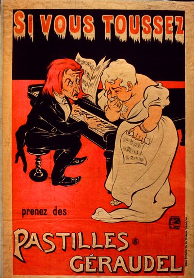 Geraudel Pastille plakat af French School