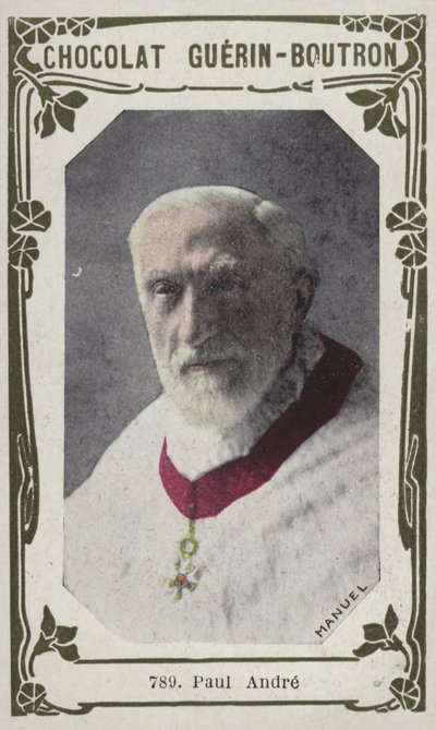 Paul Andre (farvet foto) af French School