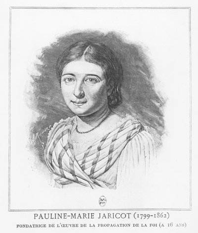 Pauline Jaricot (gravering) af French School